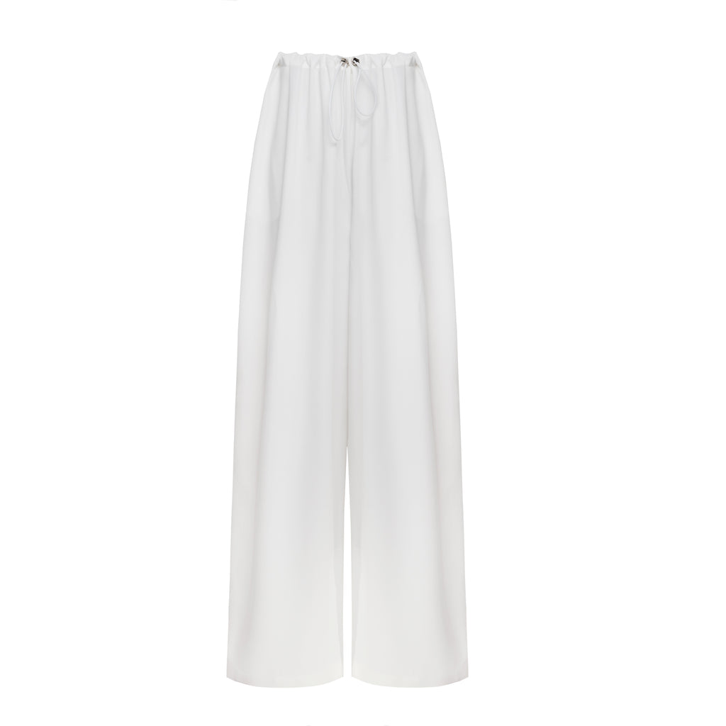 Jasmine Linen Straight-Leg Trousers