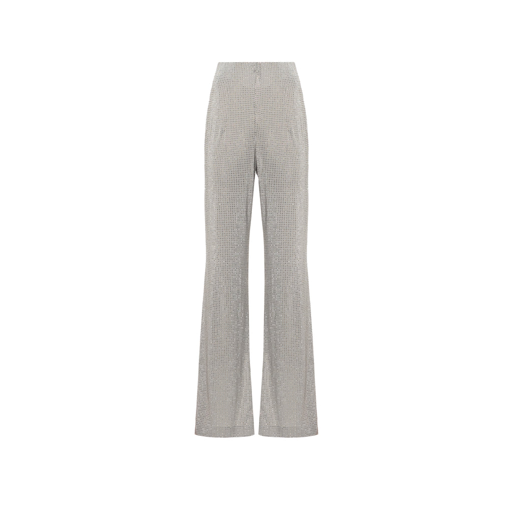 Cristall flared pants