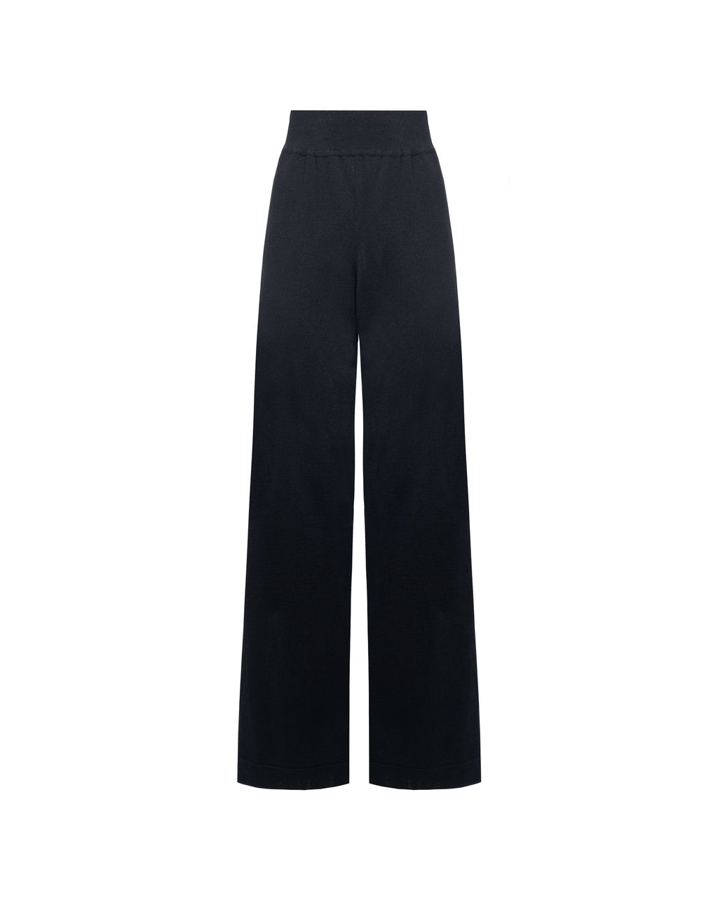 Knitted Straight-Leg Pants