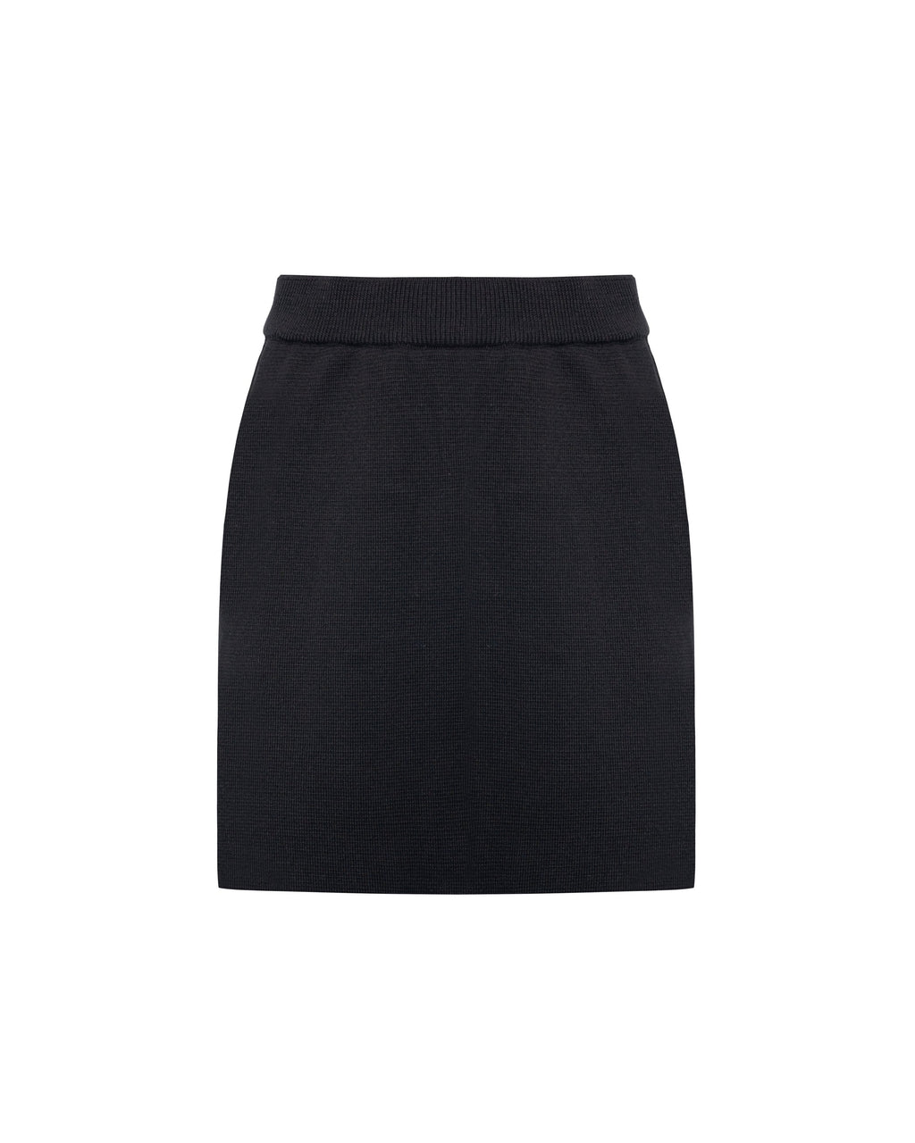 Knitted mini skirt