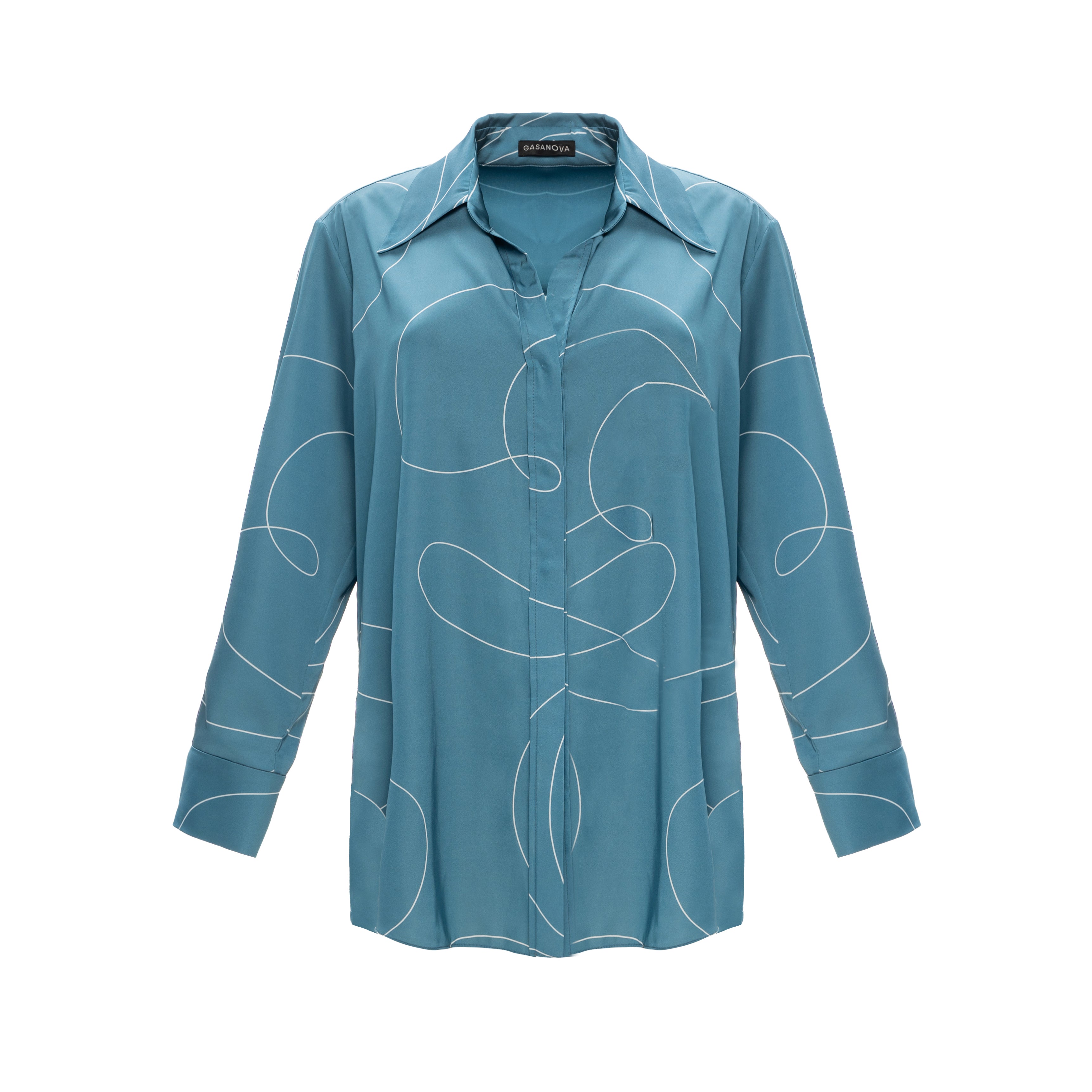 Monogram Silk Shirt