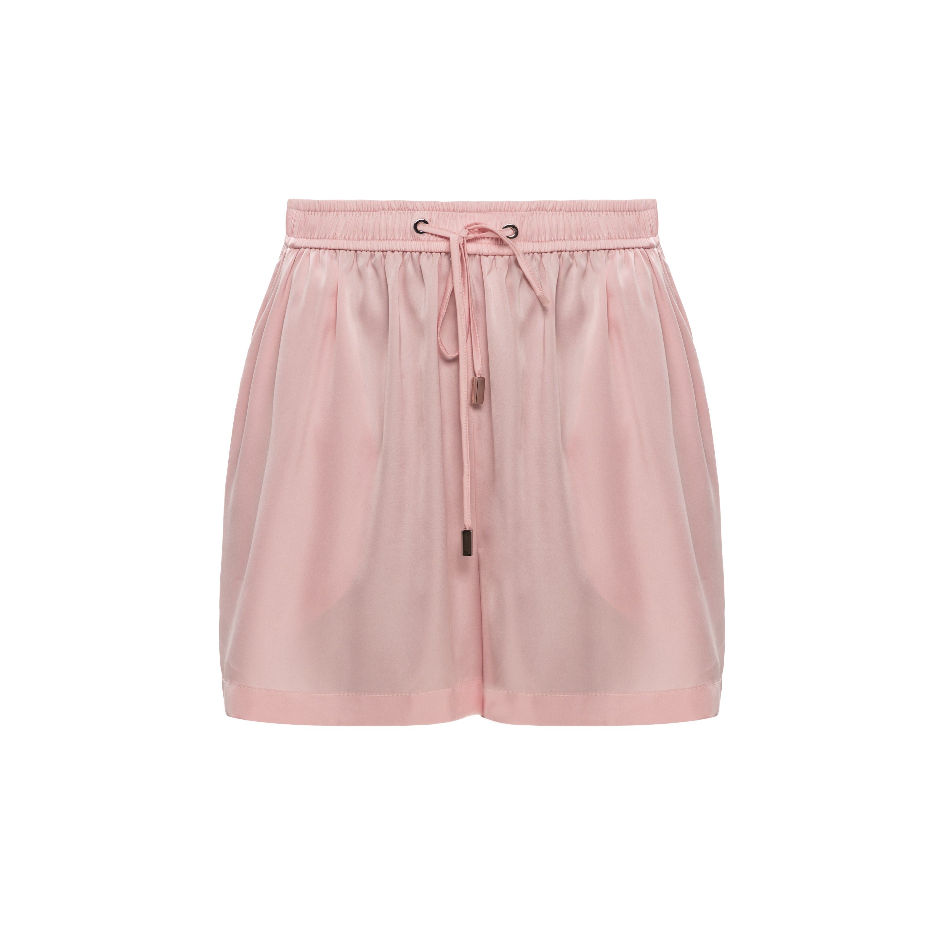 Silk suit with shorts