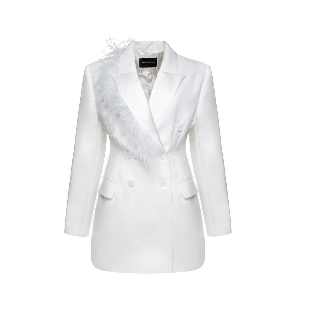 Double-Breasted Blazer Dress Mia