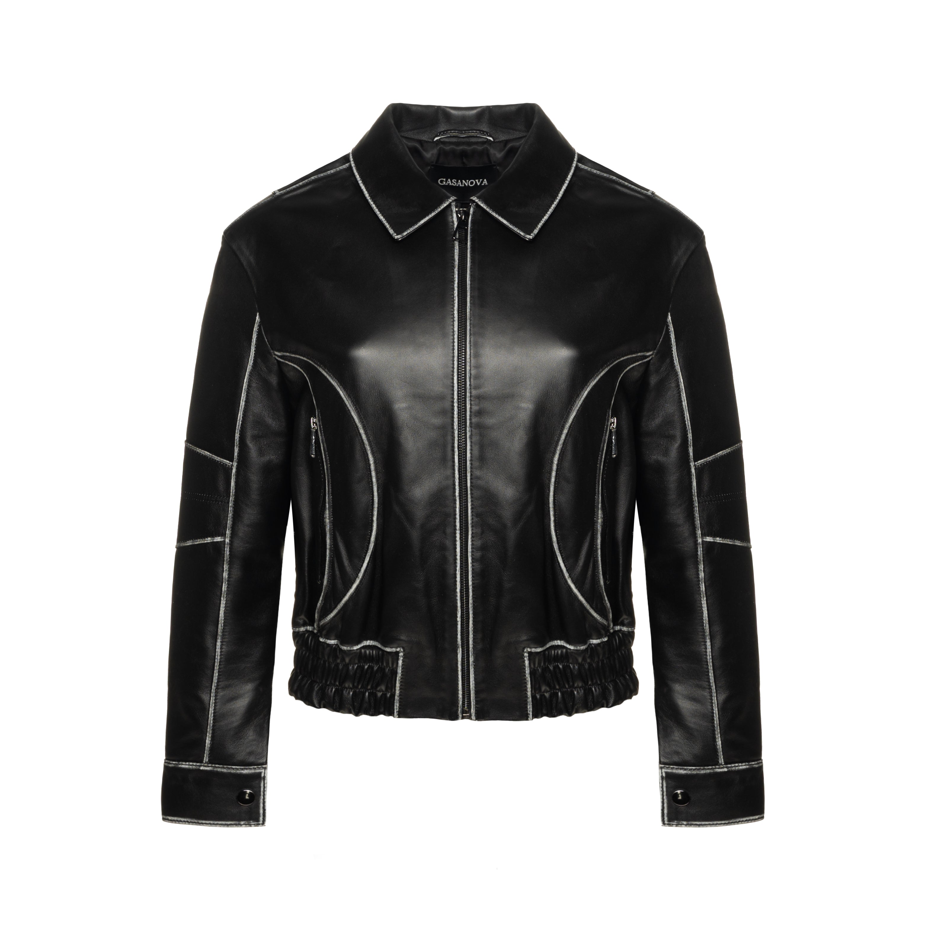 Leather jackets by Elvira Gasanova | Iconic Only