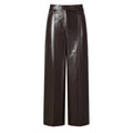 Eco-Leather Palazzo Trousers — GASANOVA FW26