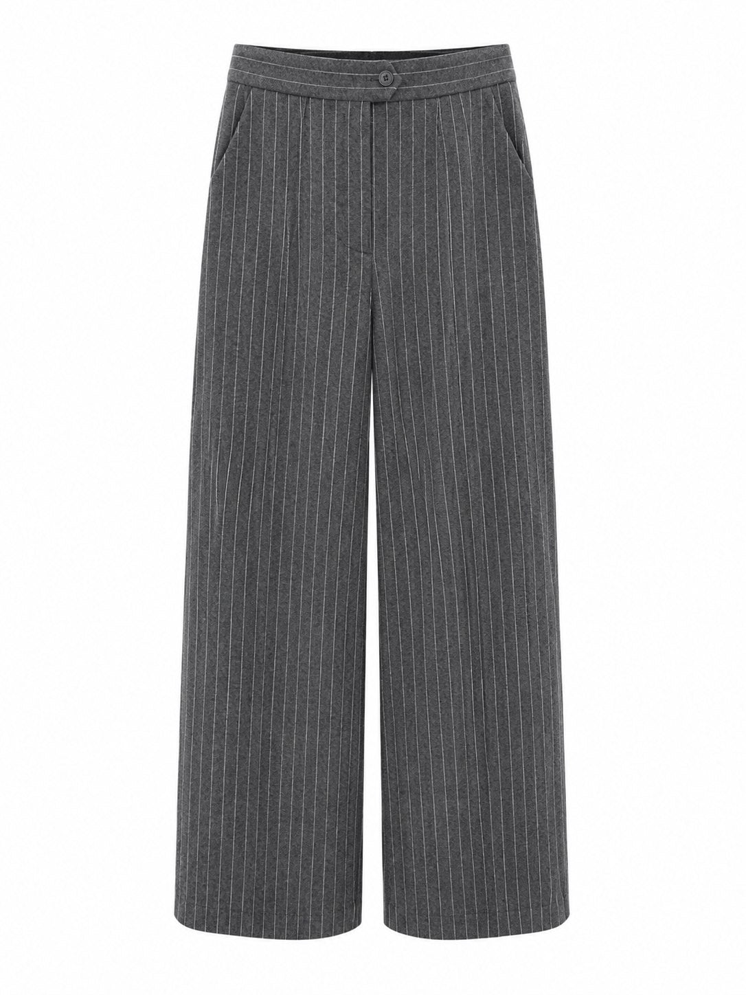 Flannel Palazzo Trousers — GASANOVA FW26
