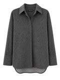 Oversized Flannel Shirt — GASANOVA FW26
