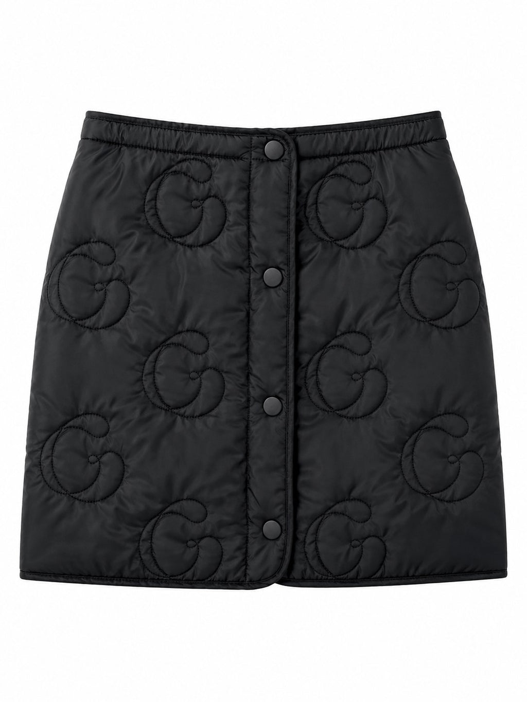 GG Quilted Mini Skirt — GASANOVA FW26
