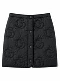 GG Quilted Mini Skirt — GASANOVA FW26