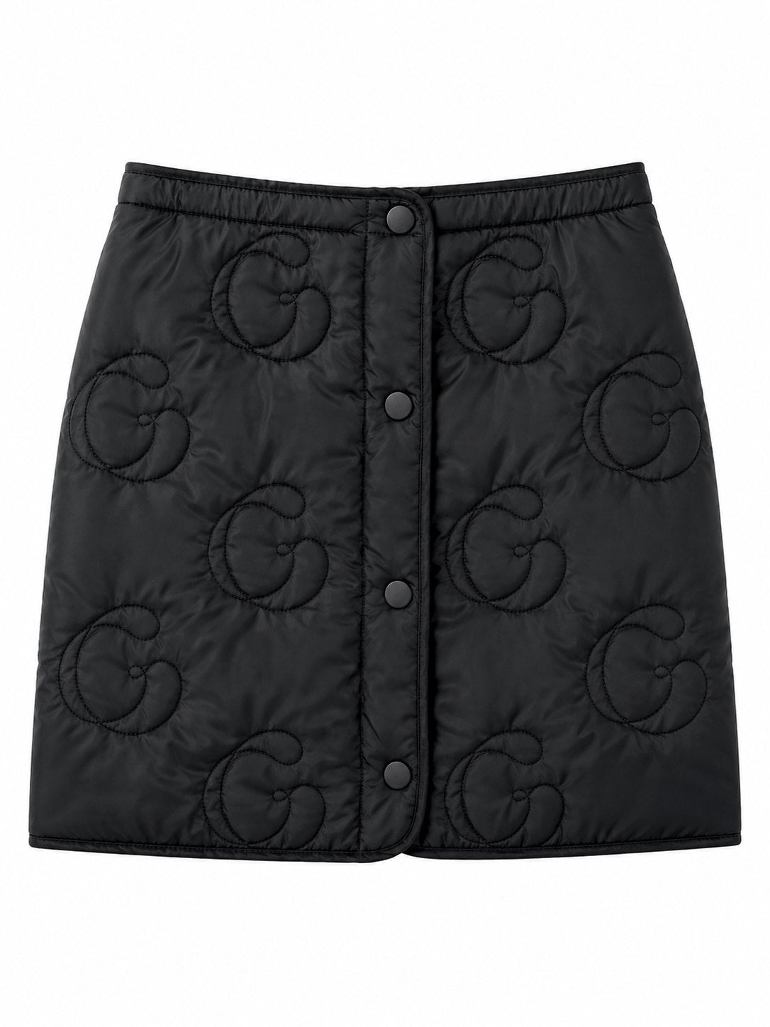 GG Quilted Mini Skirt — GASANOVA FW26