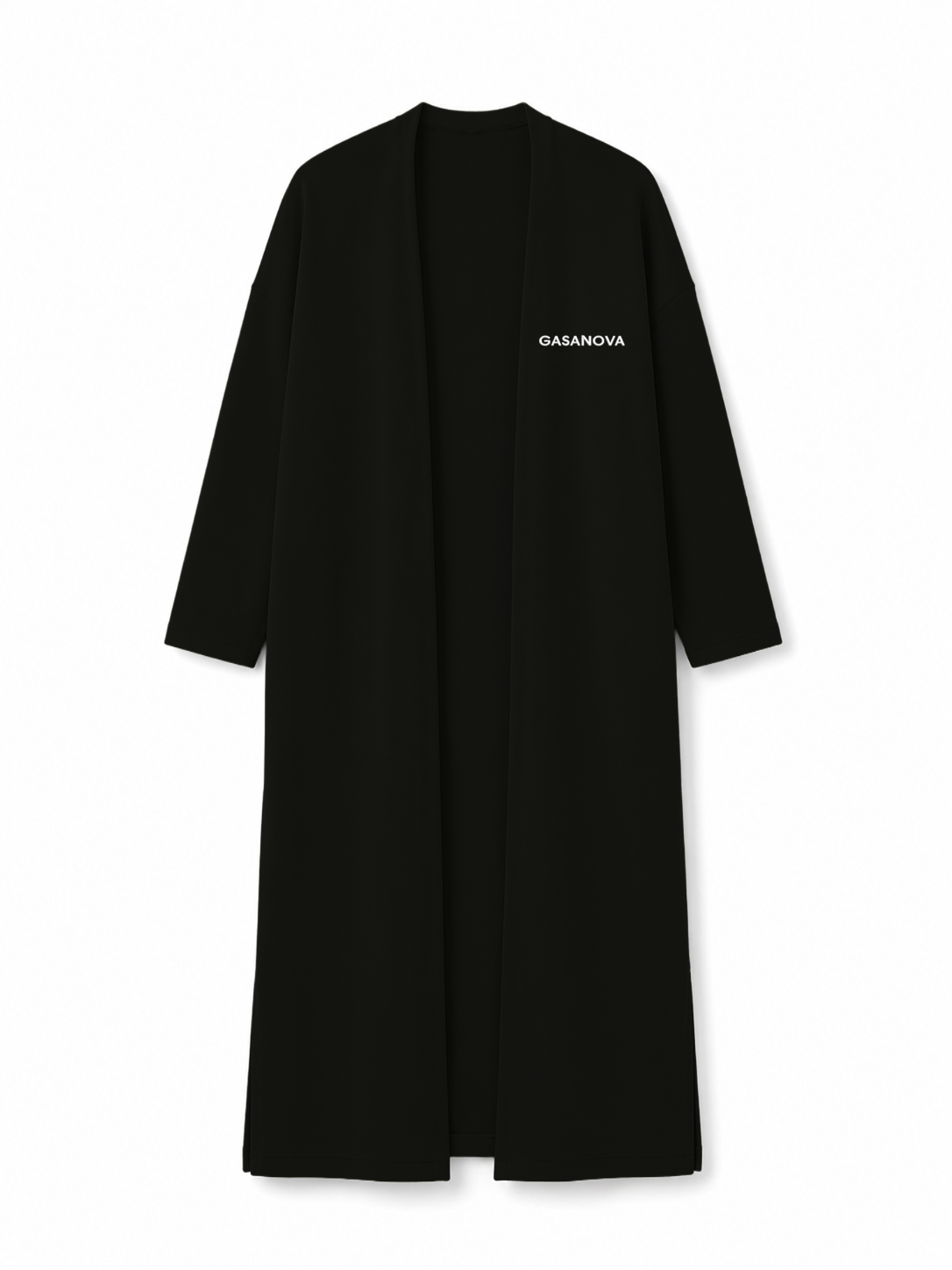 Embroidered Maxi Cardigan — GASANOVA FW26