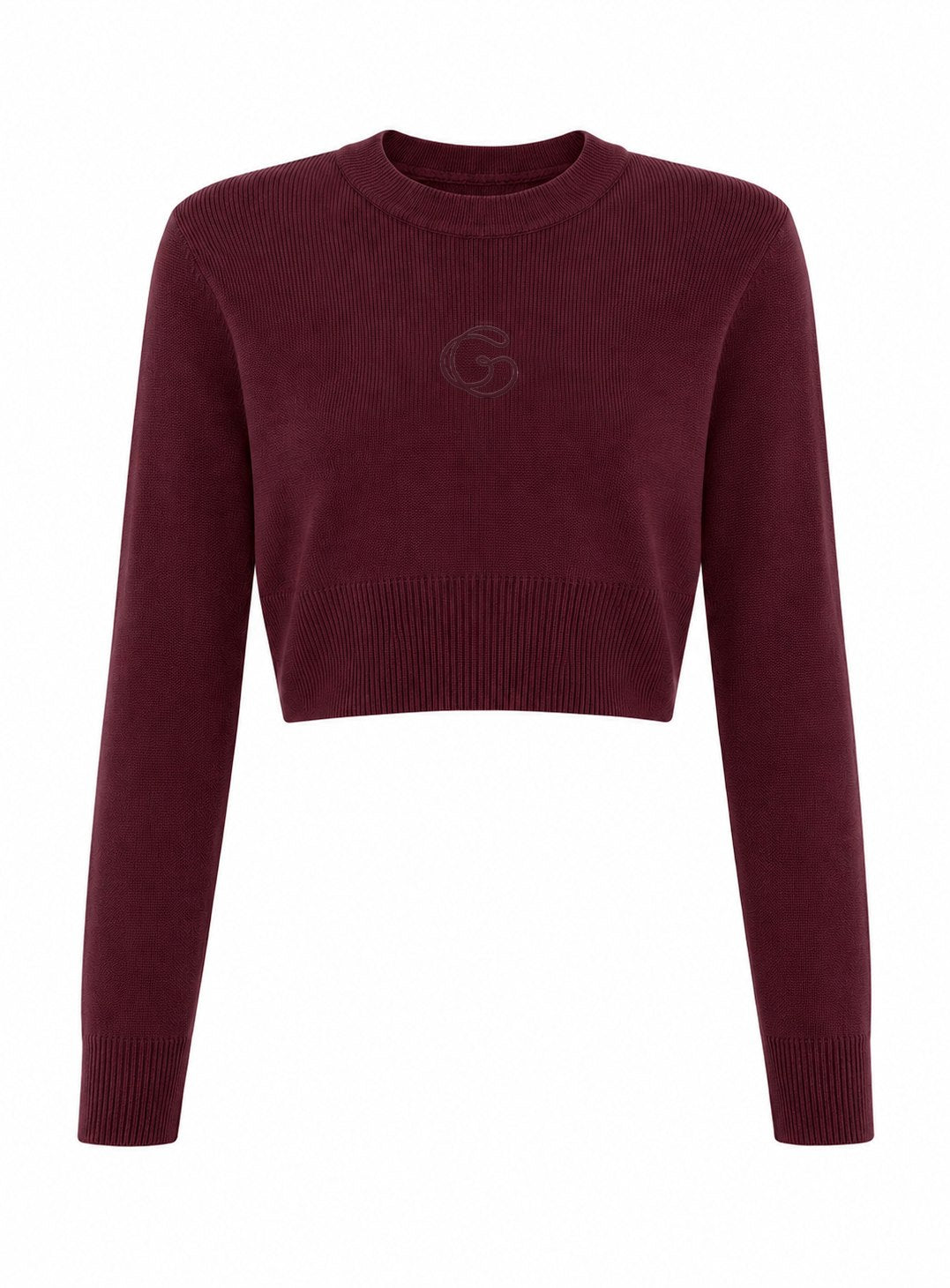 G Knit Crop Top — GASANOVA FW26