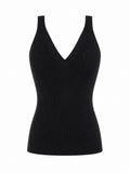 G Knit V-Neck Tank — GASANOVA FW26