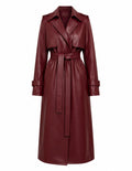 Classic Eco-Leather Trench — GASANOVA FW26