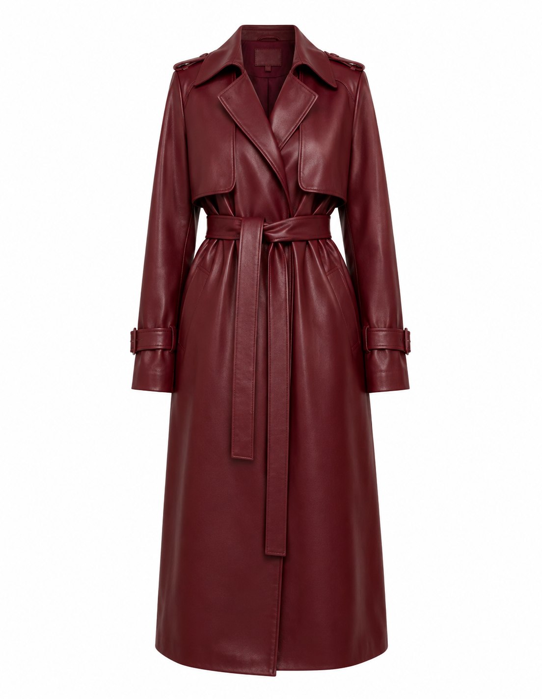 Classic Eco-Leather Trench — GASANOVA FW26