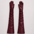 Long Leather Gloves — GASANOVA FW26