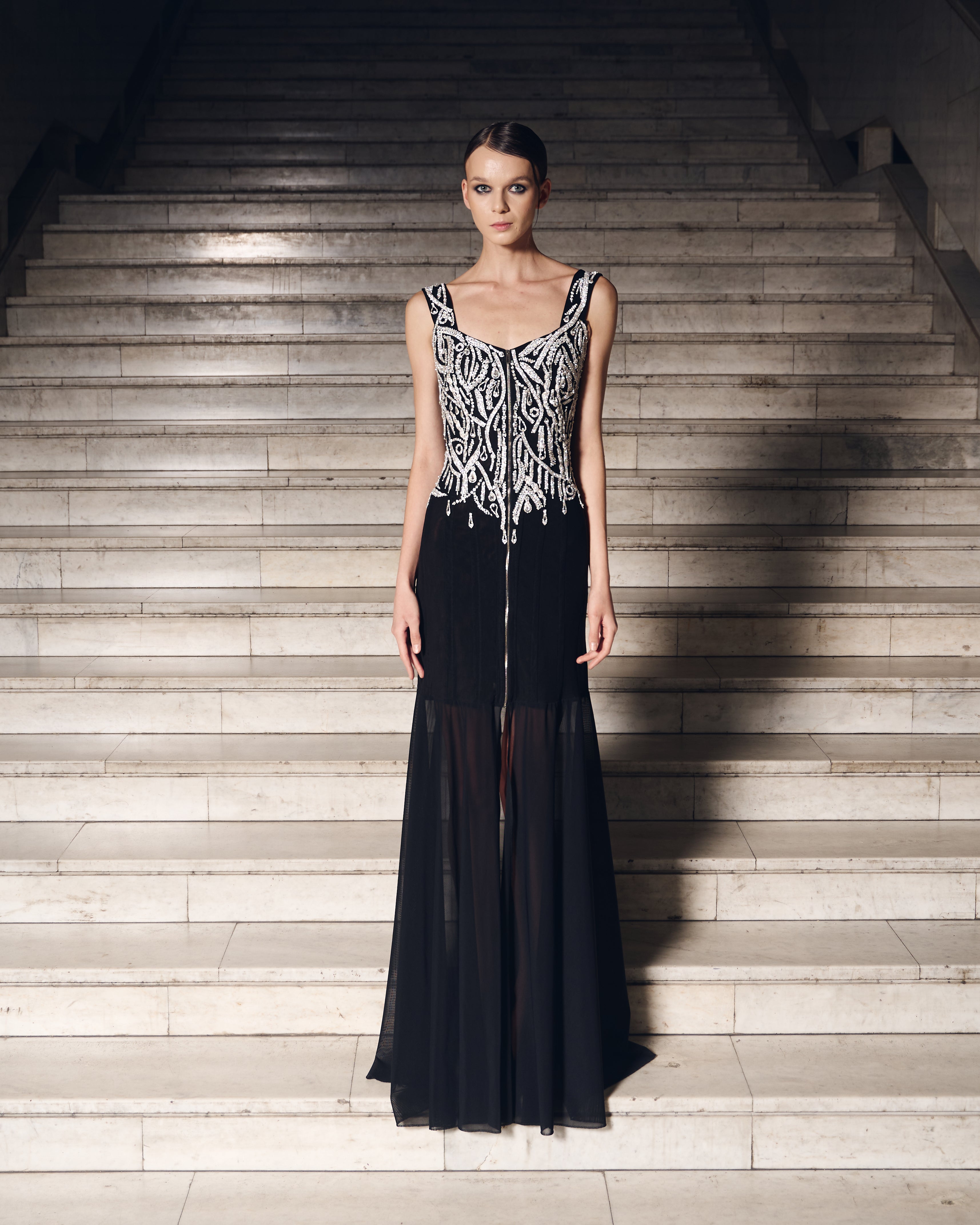 Maia embroidered dress