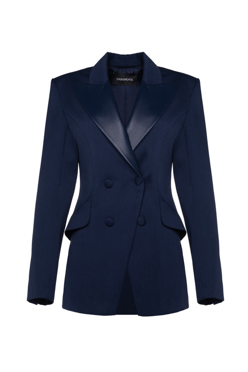 Double-breasted Tuxedo Jacket | GASANOVA
