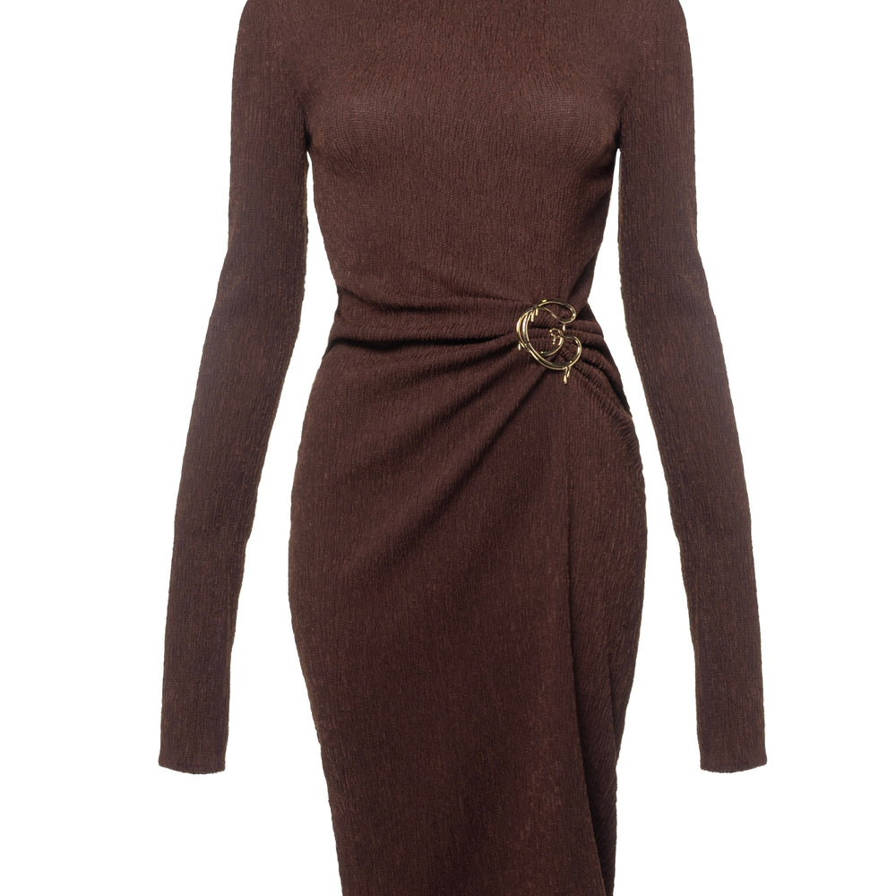 
                      
                        Midi Knitwear Dress G With Sleeves
                      
                    