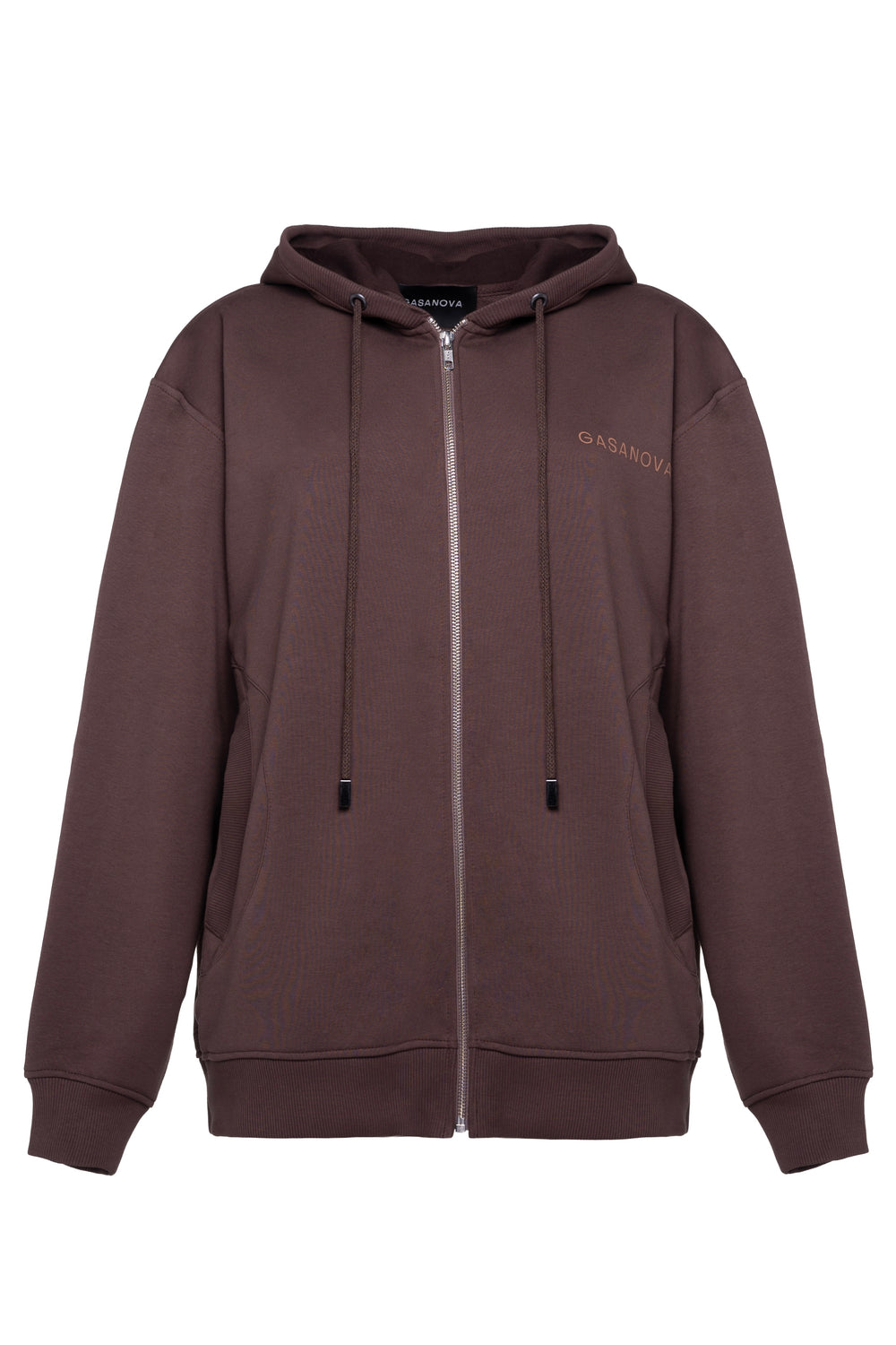 Knitwear Zip Hoodie