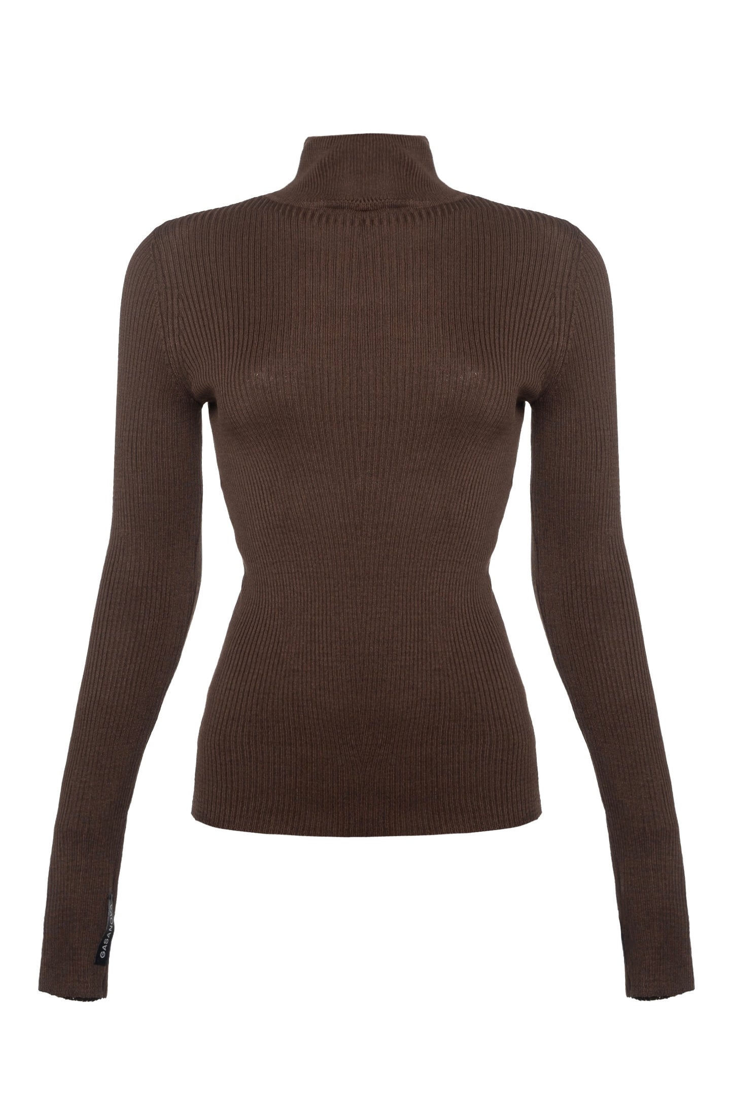 Woven Turtleneck