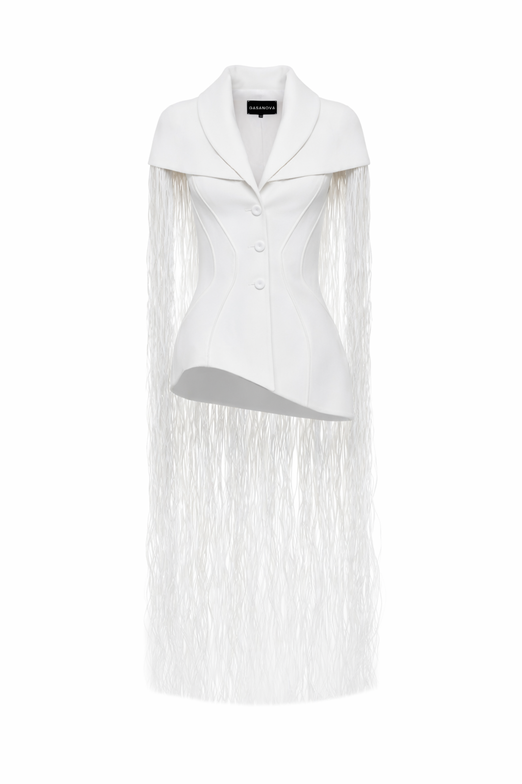 Angela caped vest | GASANOVA Designer Fashion – Gasanova