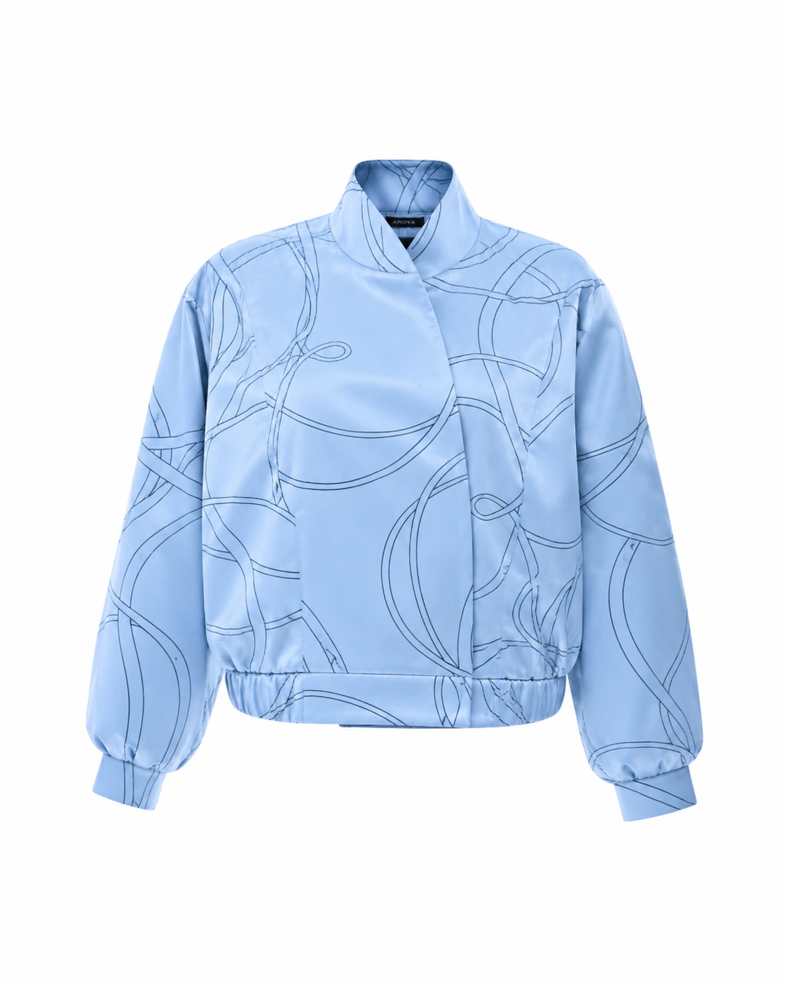 Bomber Jacket with G Print | GASANOVA