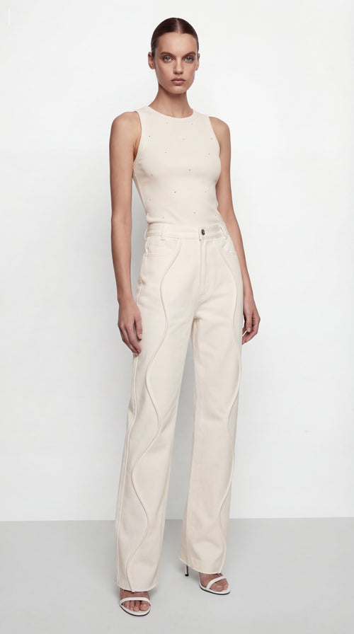 Crystal-Embellished Top | GASANOVA