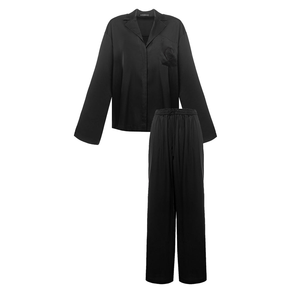 Silk suit