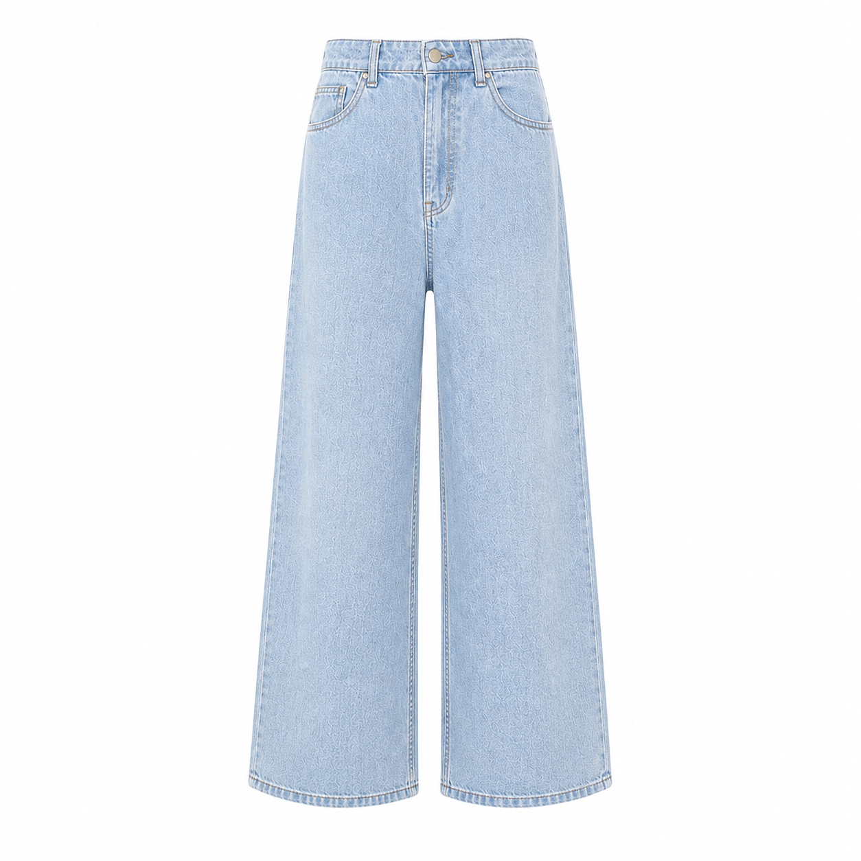 Jeans with fringe detail on the back pocket