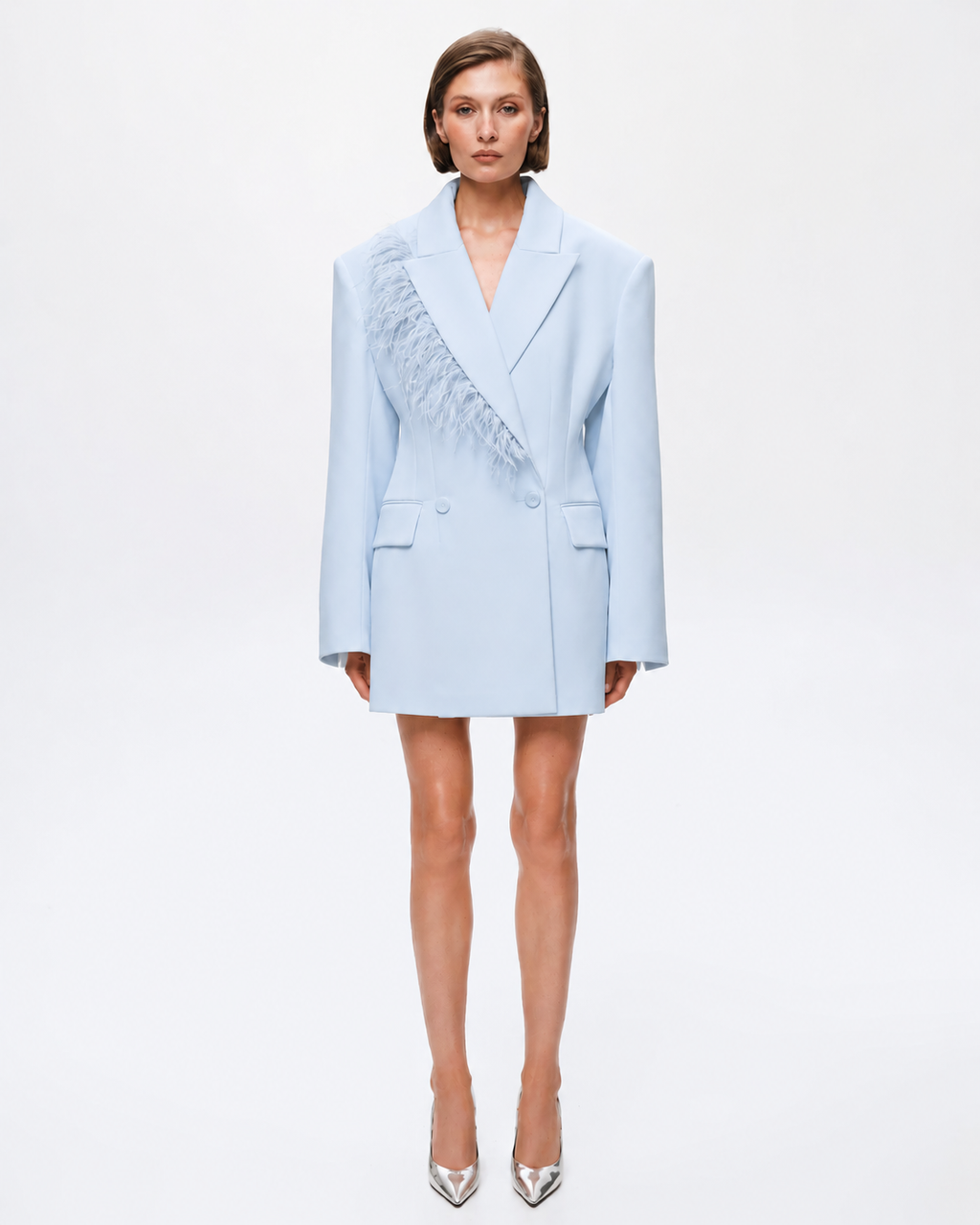 Double-Breasted Blazer Dress Mia