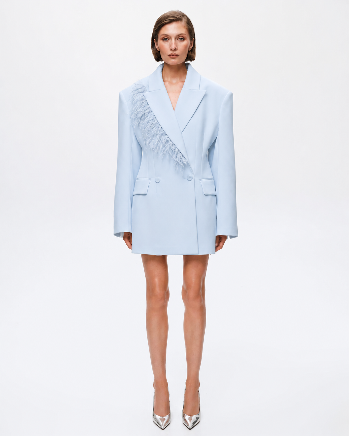 Double-Breasted Blazer Dress Mia
