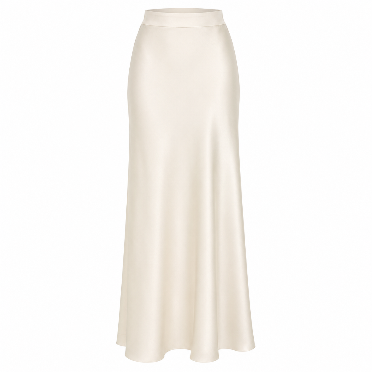 Maxi Silk Skirt