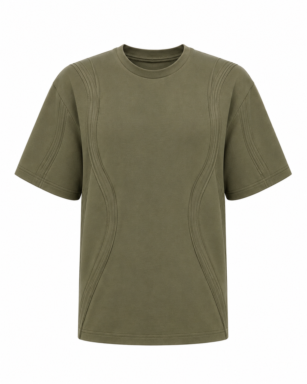 T-shirt with 3D Waves