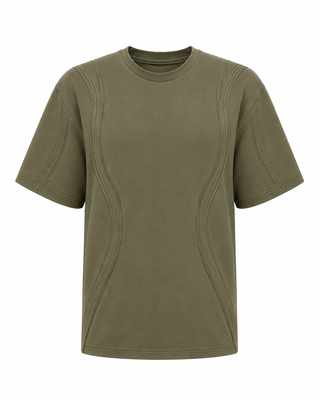 T-shirt with 3D Waves