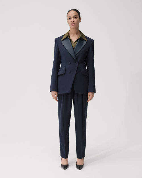 Double-breasted Tuxedo Jacket | GASANOVA