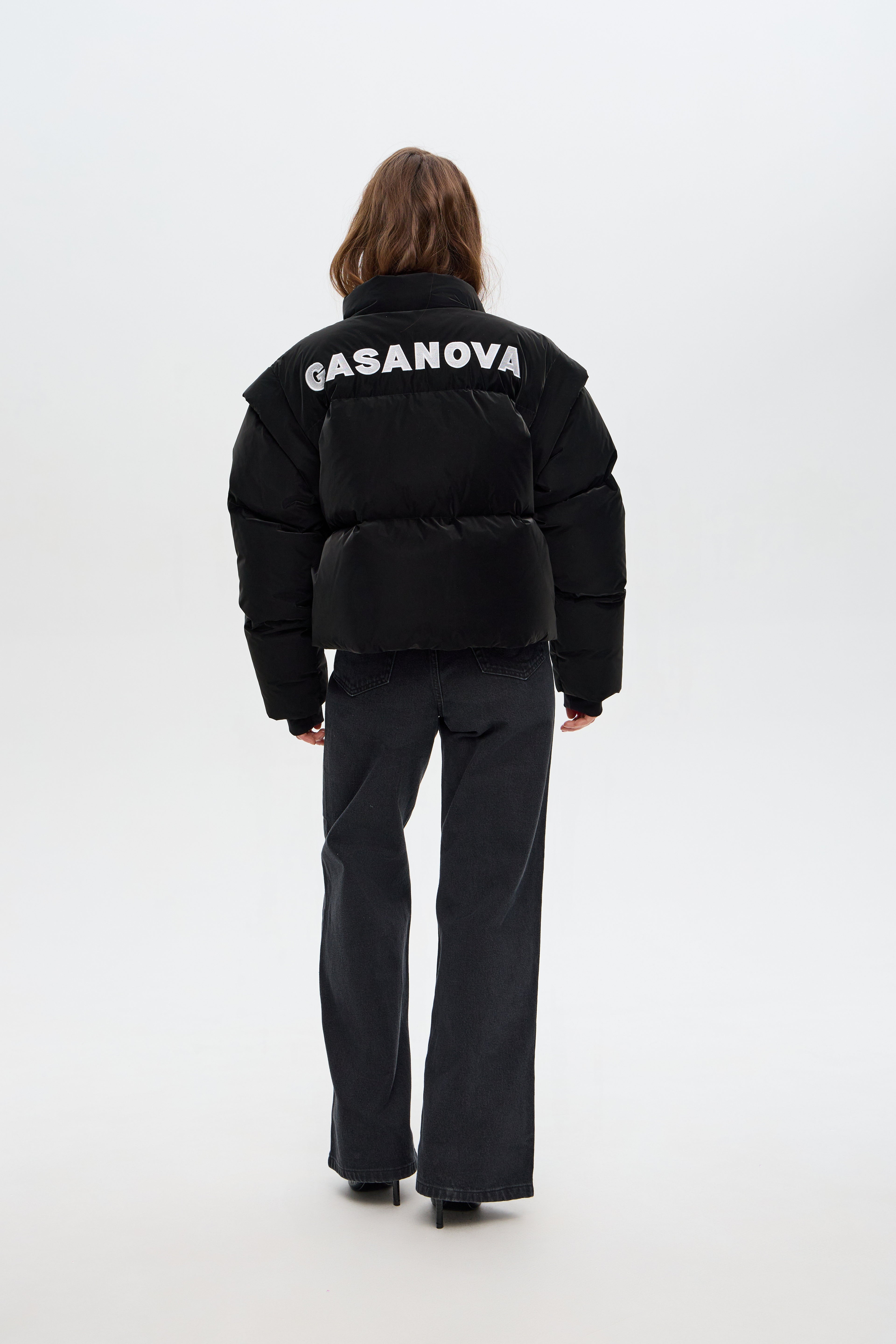 Transformer puffer jacket
