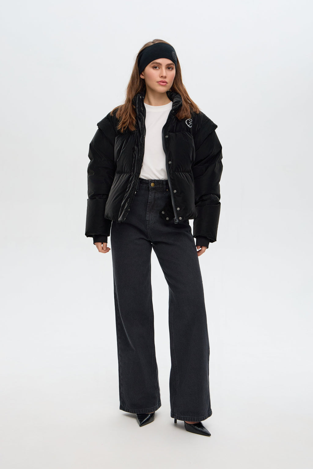 Transformer puffer jacket