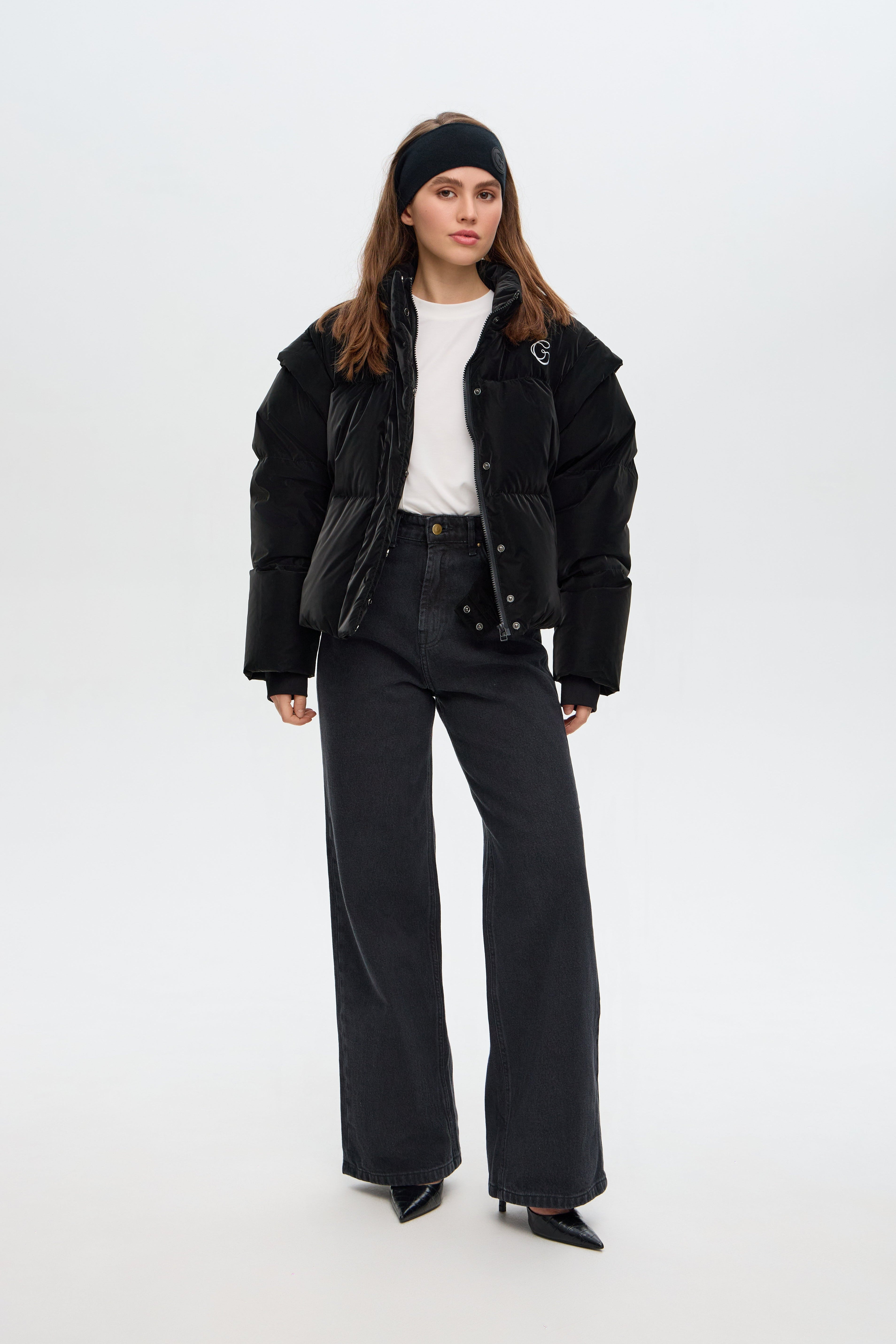 Transformer puffer jacket