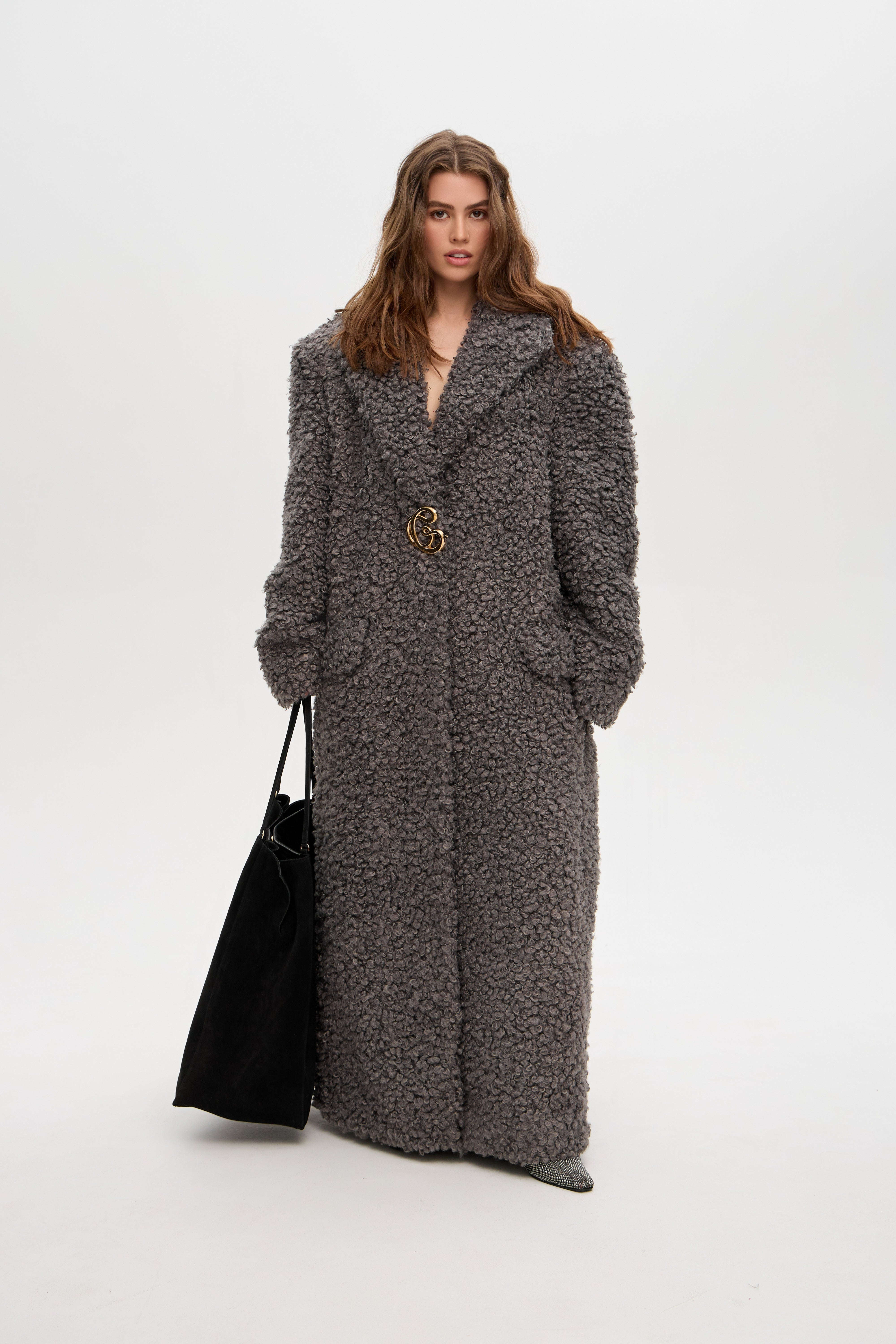 Long Single-breasted Coat – Gasanova