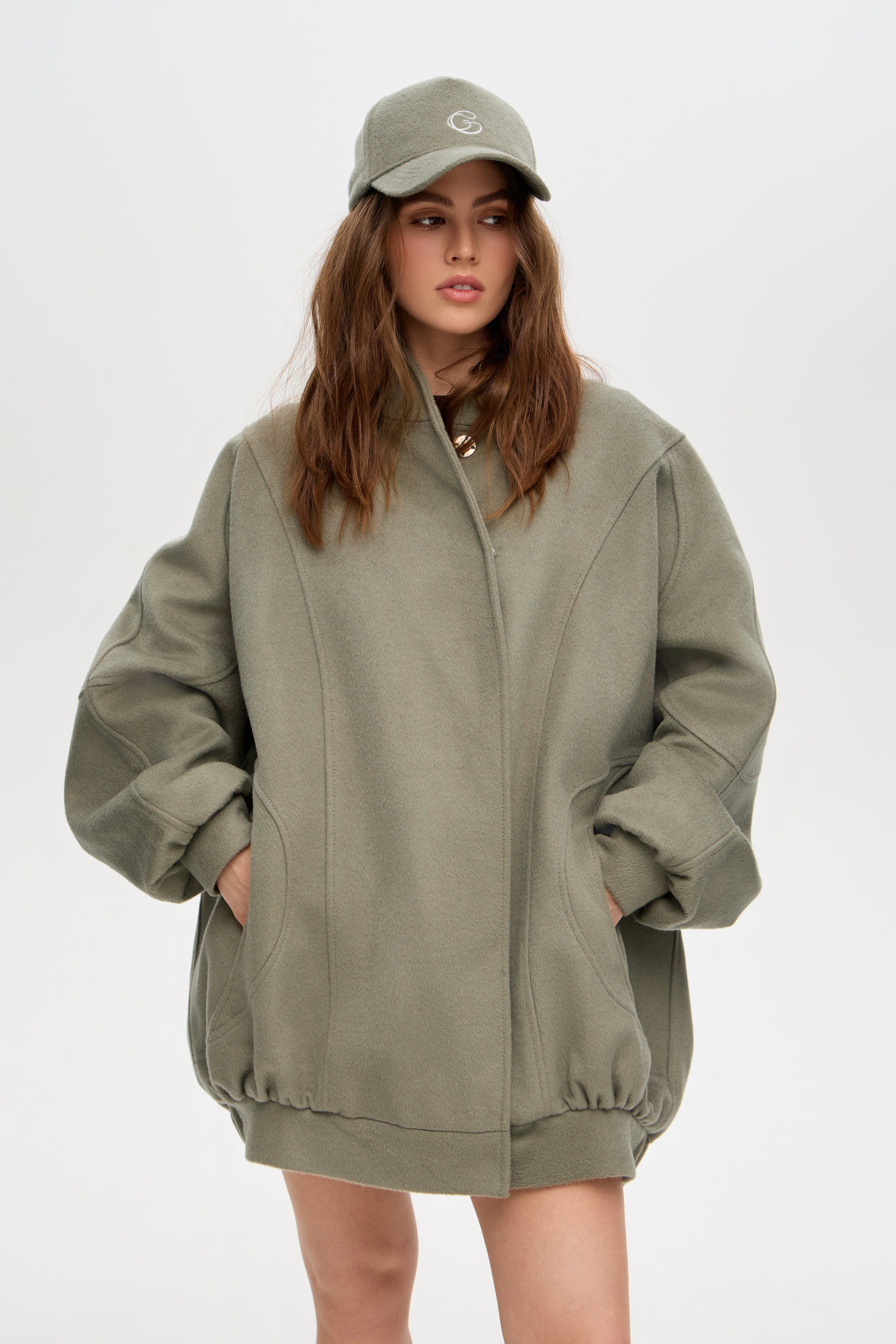 Cashmere GG bomber jacket