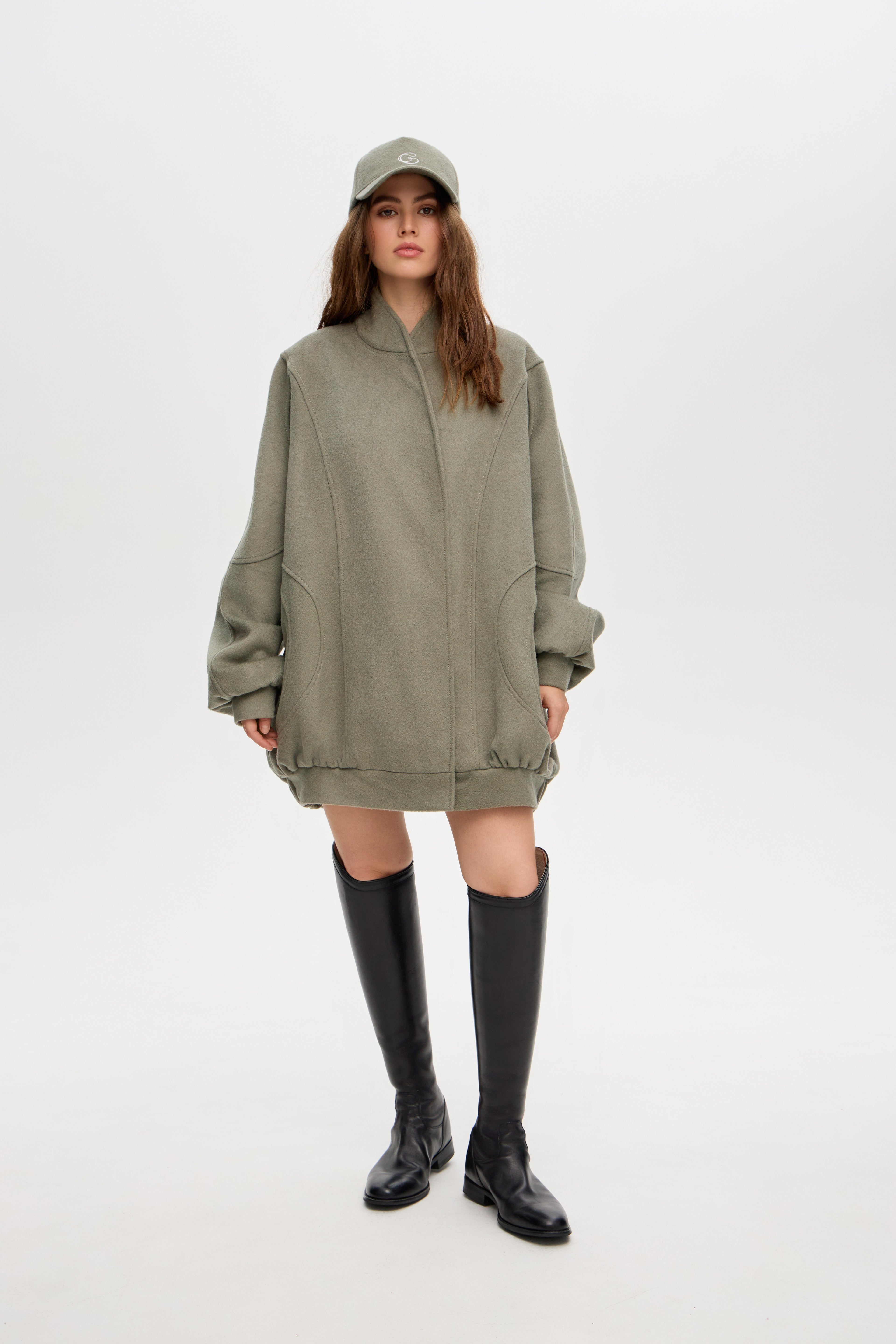 Cashmere GG bomber jacket