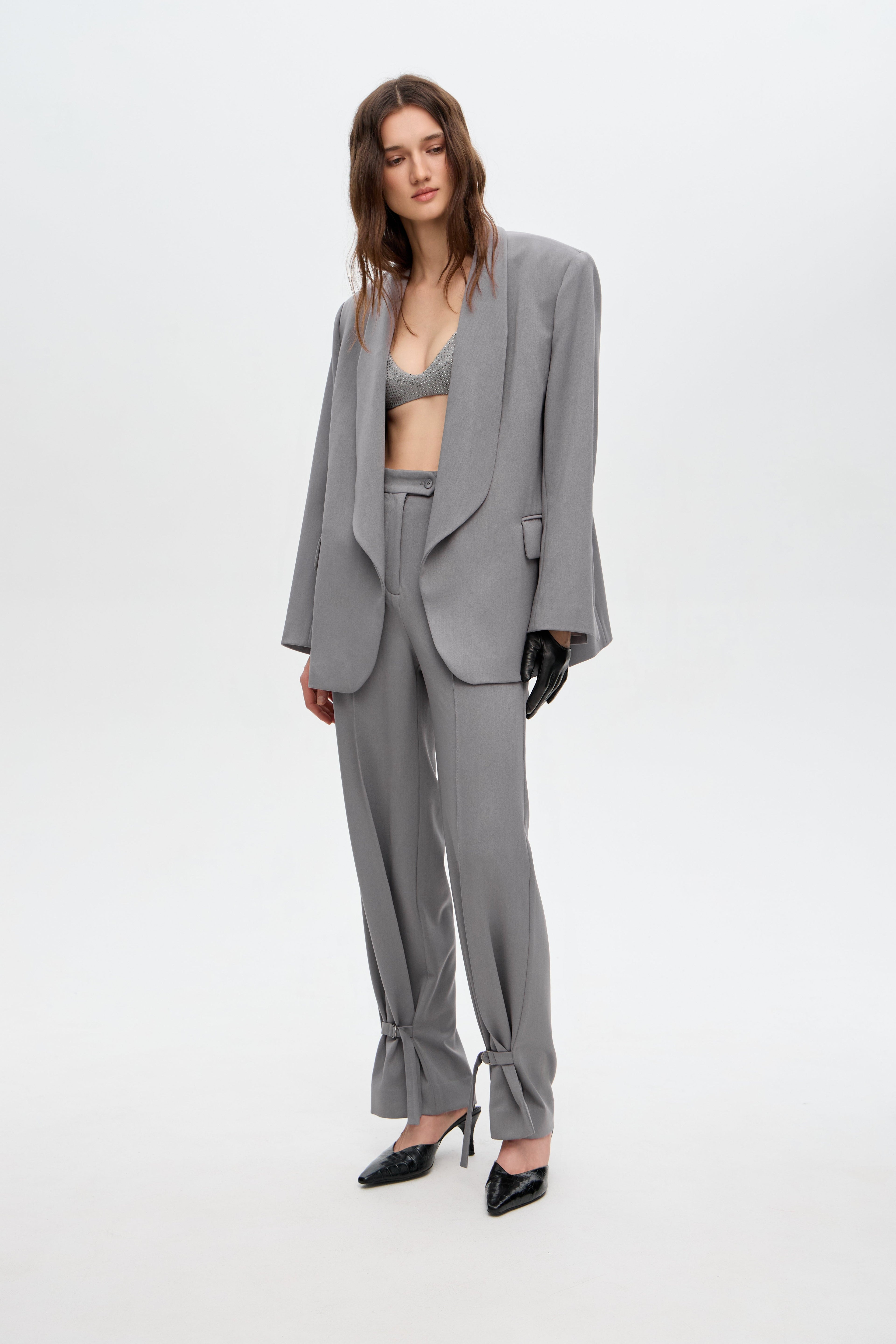 Trousers with straps