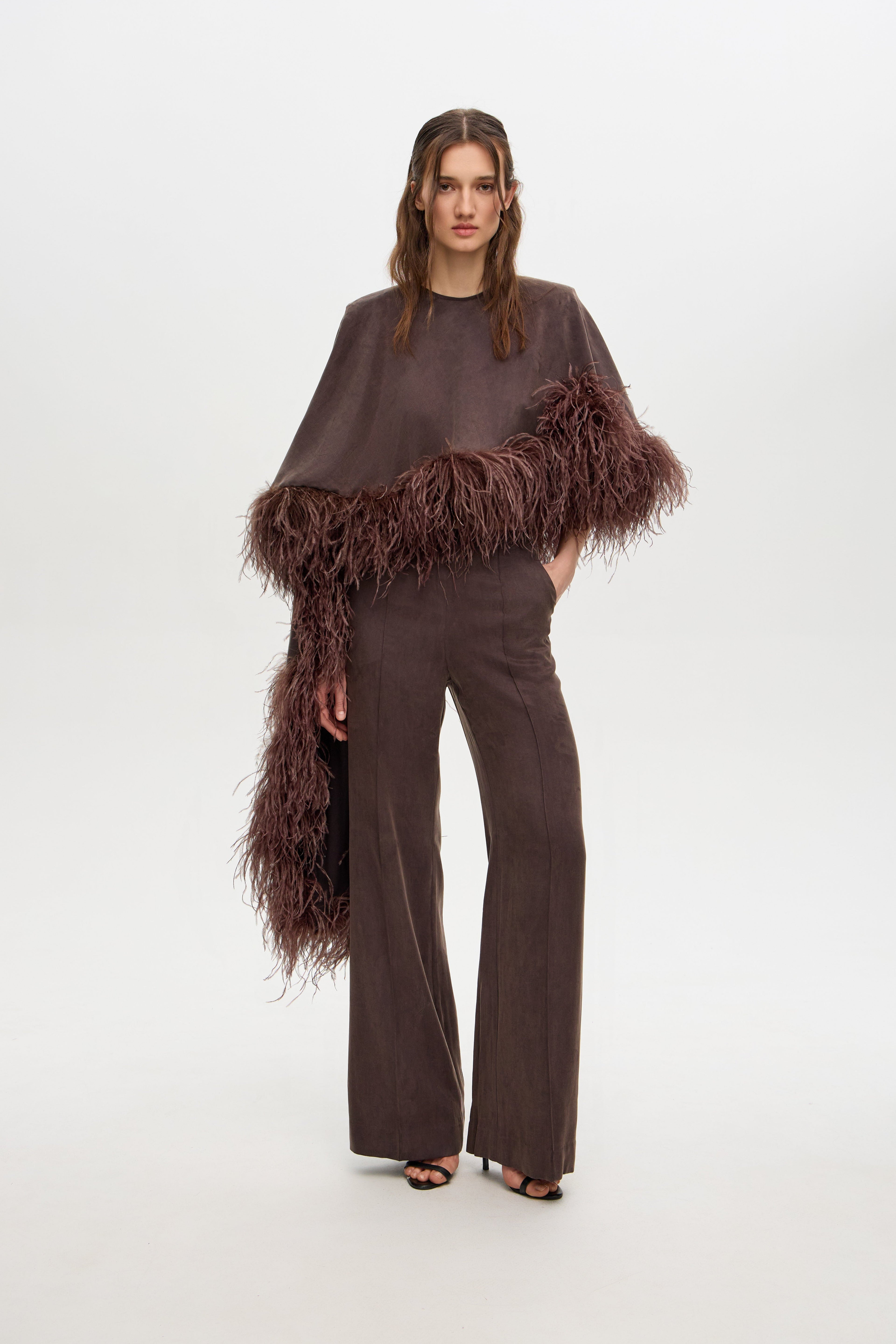 Half-flared pants