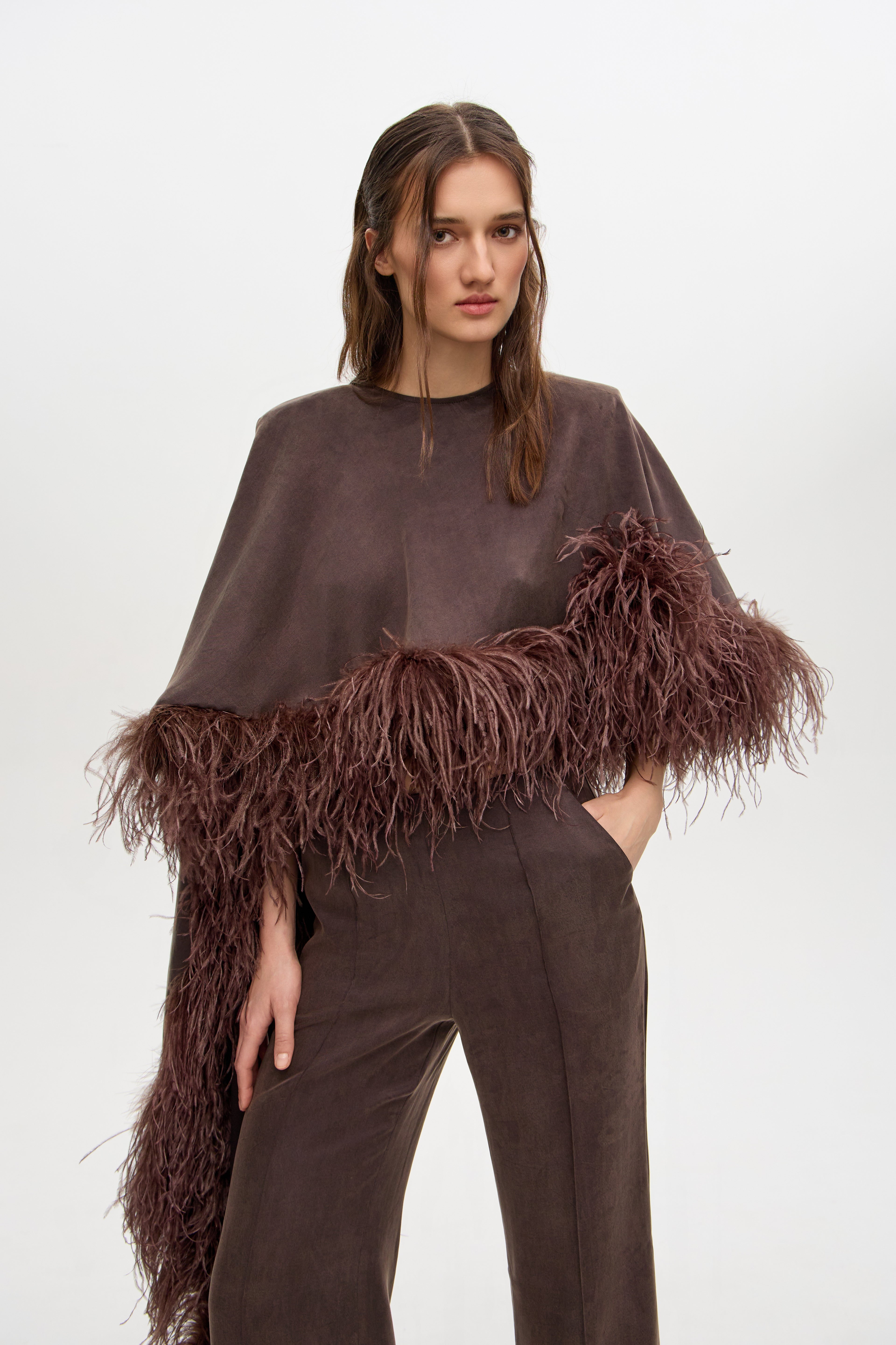 Half-flared pants