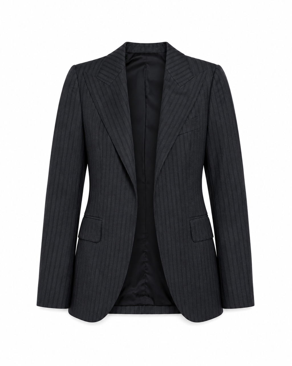 Black handcrafted tailored blazer by GASANOVA