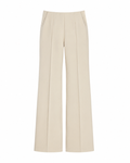 Semi-Flared Trousers in beige
