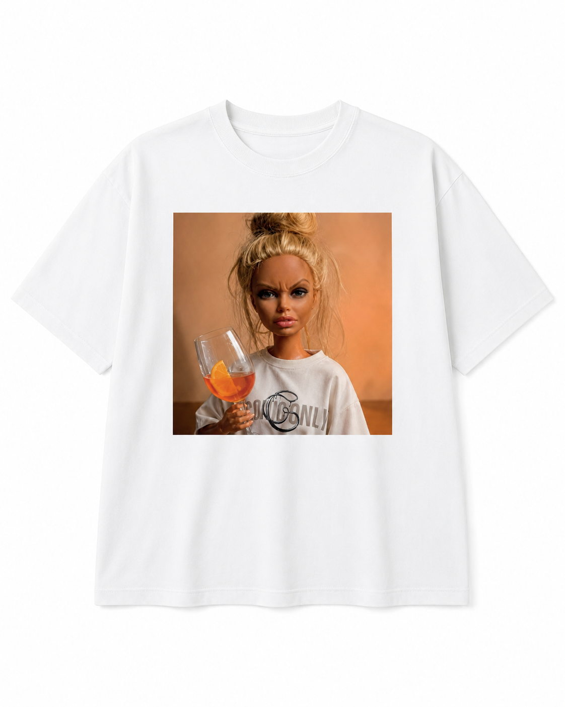 UNBOTHERED T-Shirt in milk