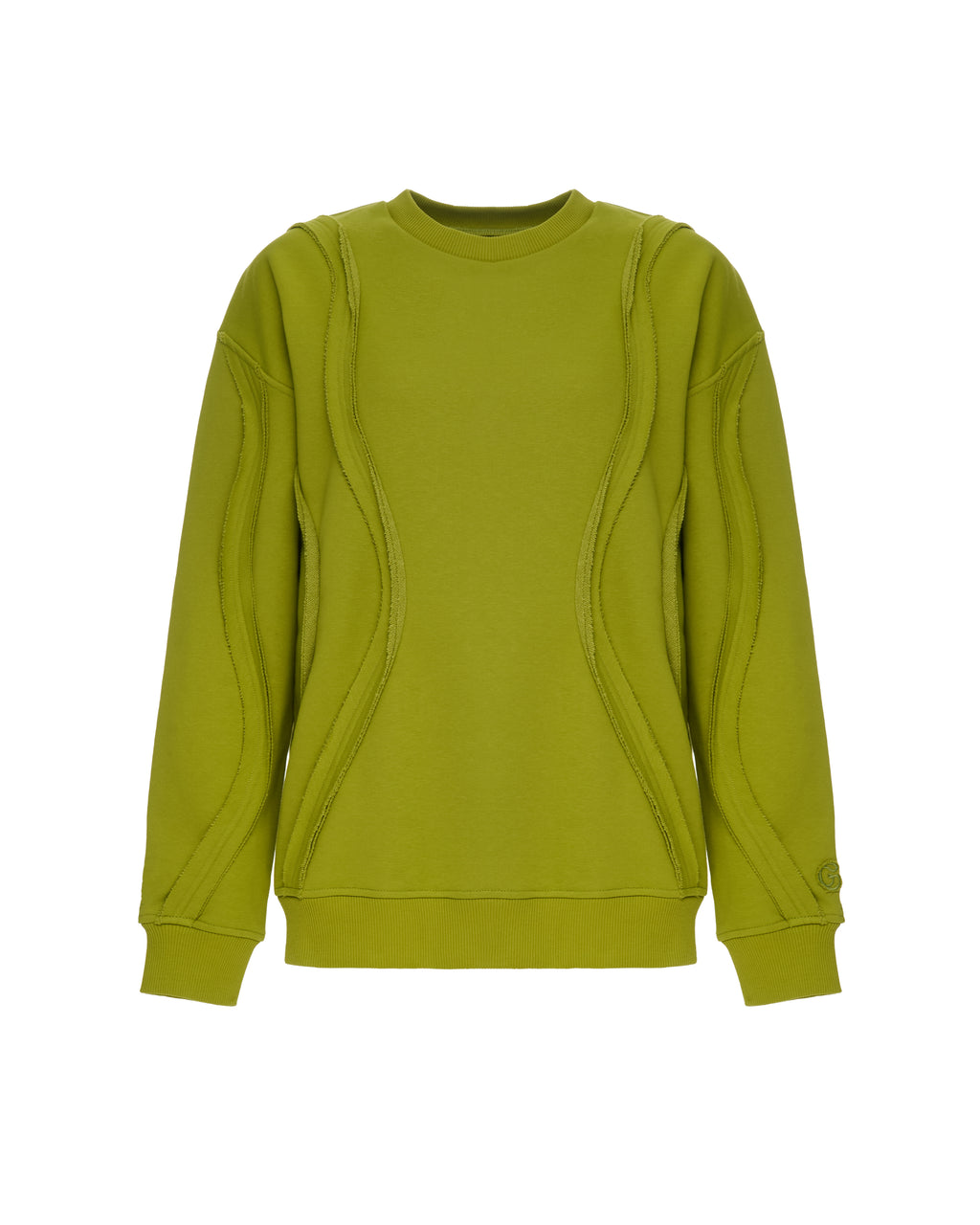 Sweatshirt with 3D Waves | GASANOVA