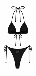 GG Crystal Bikini - Black